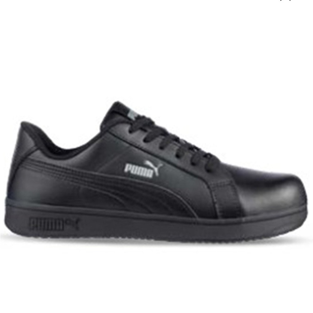 Size 9.5 iconic black low puma